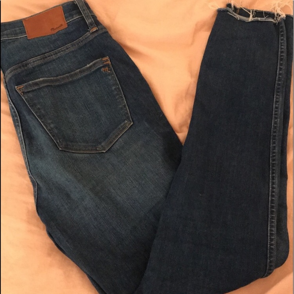 Madewell 10” high rise skinny burton-fly